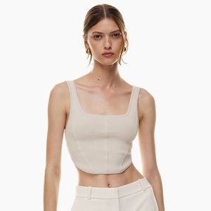 Babaton Sculpt Knit Bustier Tank